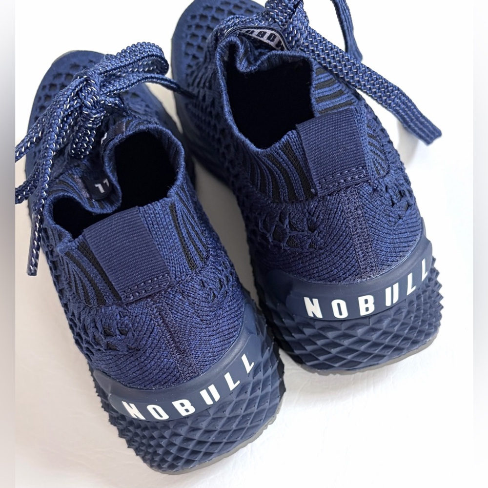 Nobull NOBULL Knit Running Shoes Midnight Navy Allday KnitSock Sneakers size 8.5 - Picture 6 of 13